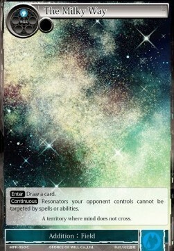 The Milky Way Card Front