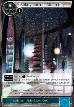 Tsukuyomi, the Moon City Card Front