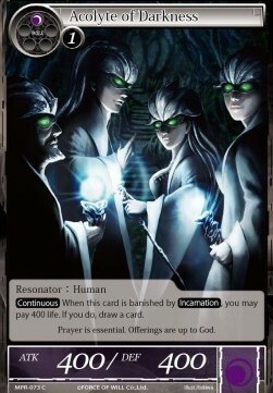 Acolyte of Darkness Card Front
