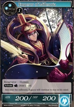 Emperor of Millennia Card Front