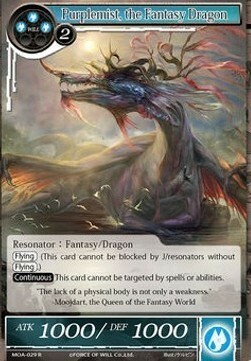Purplemist, the Fantasy Dragon Frente