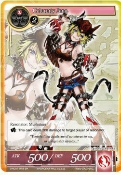 Calamity Jane (vers. 2) Card Front