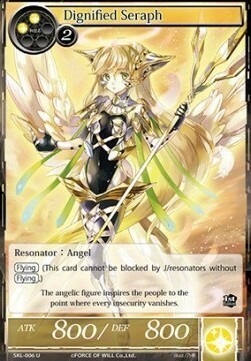 Dignified Seraph Card Front