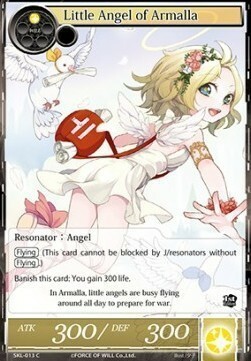Little Angel of Armalla Card Front