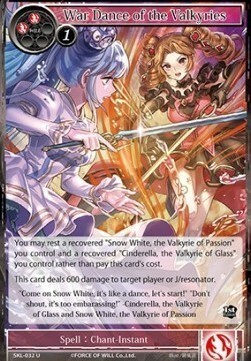 War Dance of the Valkyries Card Front
