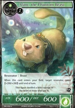 Afanc, the Phantom Beast Card Front