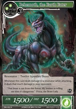 Behemoth, il Divoratore della Terra Card Front