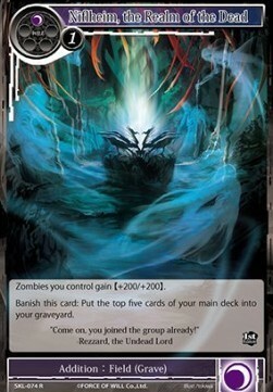 Niflheim, the Realm of the Dead Card Front