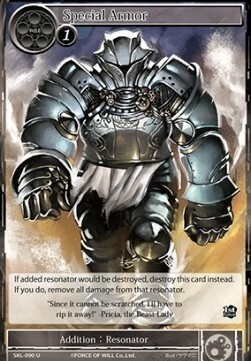 Special Armor Card Front