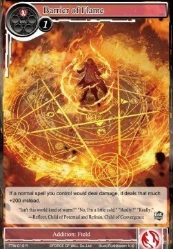 Barrier of Flame Card Front
