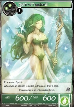 Spirito di Yggdrasil Card Front