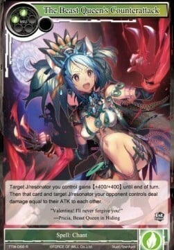 The Beast Queen's Counterattack Card Front