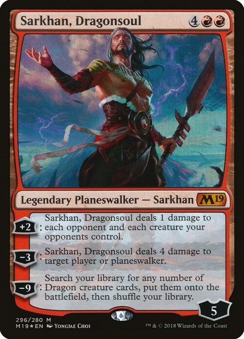 Sarkhan, Dragonsoul Card Front