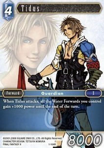 Tidus (1-164) Card Front
