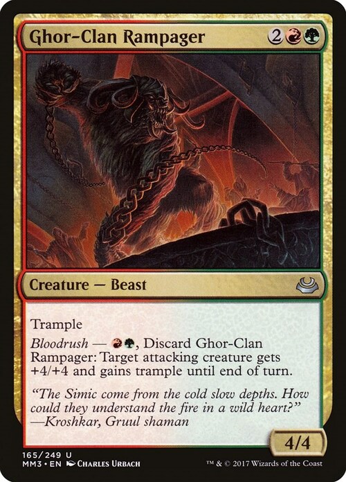 Furia del Clan Ghor Card Front