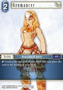 Geomancer (1-169) Card Front