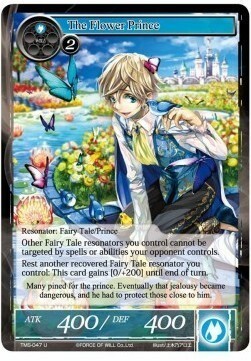 The Flower Prince Card Front