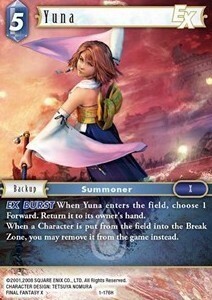 Yuna Card Front