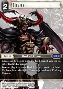Chaos (1-184) Card Front