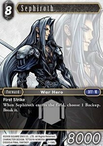 Sephiroth (1-186) Card Front