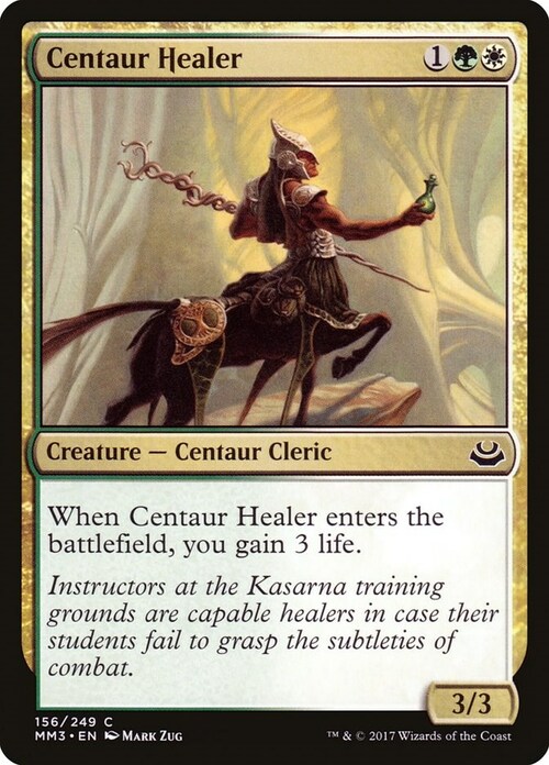 Centaur Healer Card Front
