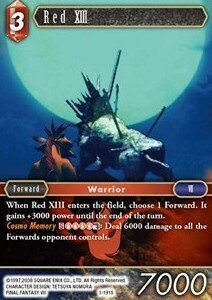 Red XIII (1-191) Card Front