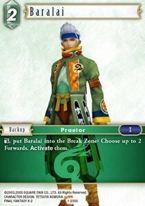Baralai (1-200) Card Front