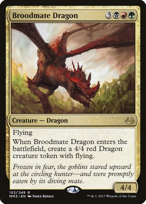 Broodmate Dragon Card Front