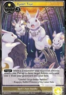 Rabbit Trap Card Front