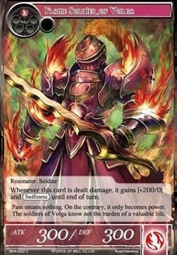 Flame Soldier of Volga Card Front