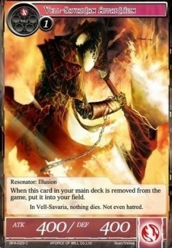 Vell-Savarian Apparition Card Front