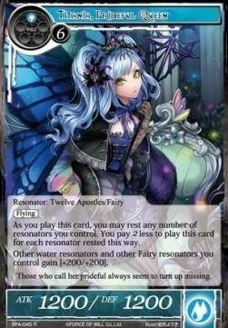 Titania, Prideful Queen Card Front