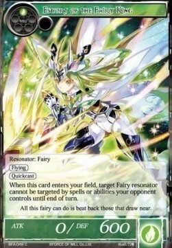Escort of the Fairy King Card Front