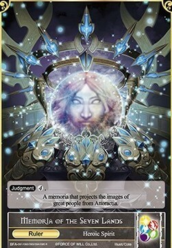 Memoria of the Seven Lands // Machina, Clever Researcher Card Front