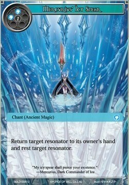 Mercurius' Icy Spear Card Front