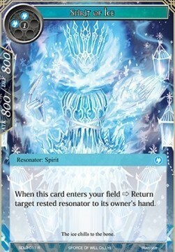Spirit of Ice Card Front