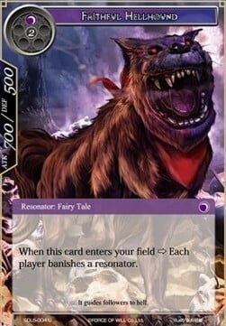Faithful Hellhound Card Front