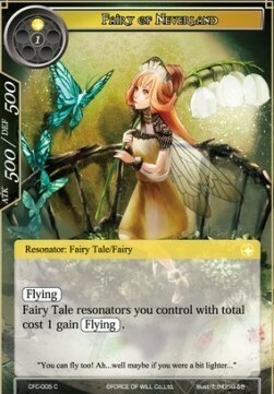 Fairy of Neverland Card Front