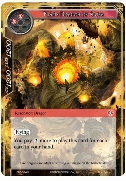 Flame Dragon of Altea Card Front