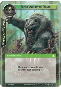 Protector of the Forest Card Front