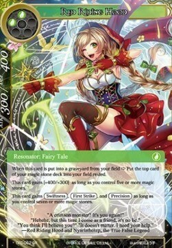 Red Riding Hood Card Front