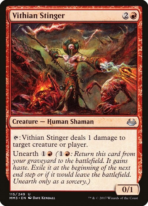 Vithian Stinger Card Front
