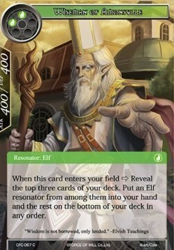 Wiseman of Amonsulle Card Front