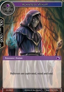 Alhazred's Zealot Card Front