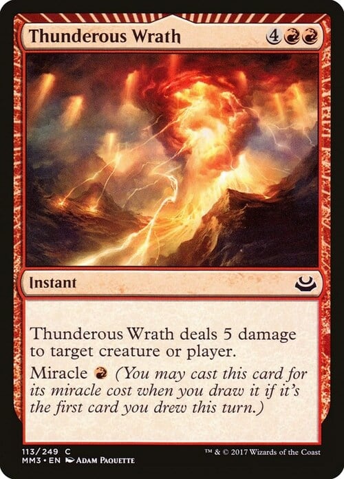 Thunderous Wrath Card Front