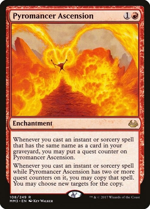 Pyromancer Ascension Card Front
