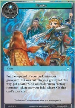 Fishing Card Front