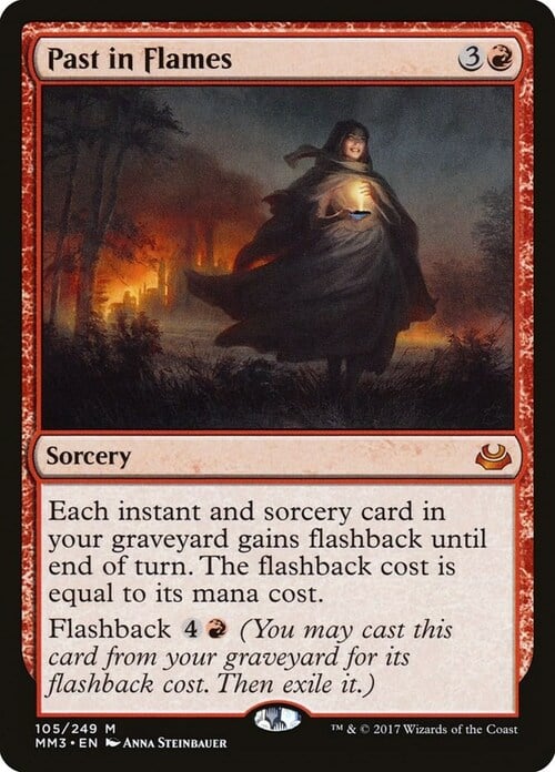 Passato in Fiamme Card Front