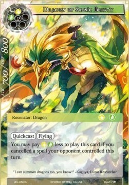 Dragon of Scenic Beauty Card Front