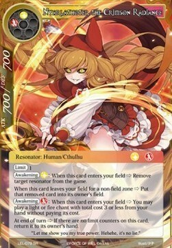 Nyarlathotep, the Crimson Radiance Card Front